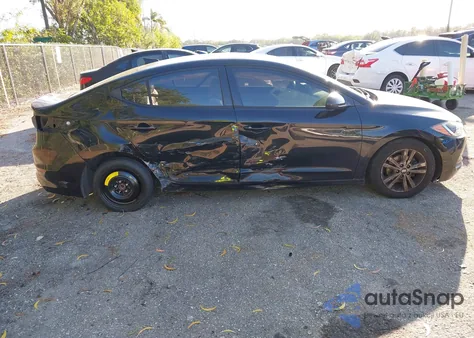 2018 Hyundai Elantra Sel из США, поврежденный, VIN 5NPD84LF7JH248252